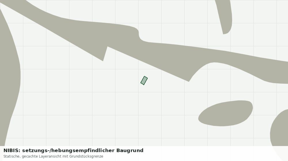 Statische Kartenansicht: NIBIS: setzungs-/hebungsempfindlicher Baugrund