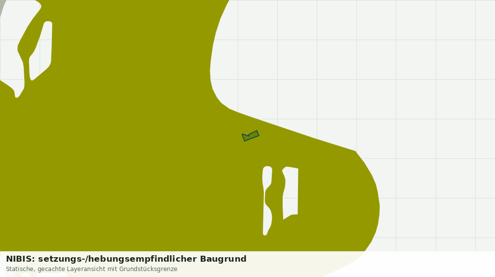 Statische Kartenansicht: NIBIS: setzungs-/hebungsempfindlicher Baugrund