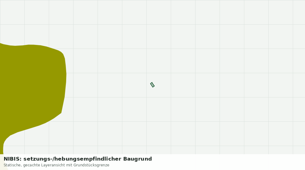 Statische Kartenansicht: NIBIS: setzungs-/hebungsempfindlicher Baugrund