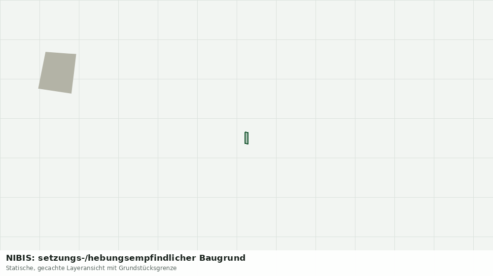 Statische Kartenansicht: NIBIS: setzungs-/hebungsempfindlicher Baugrund