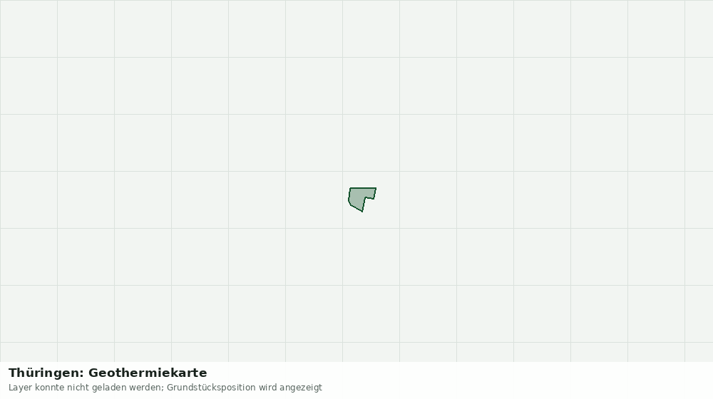 Statische Kartenansicht: Thüringen: Geothermiekarte