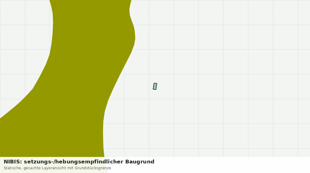 Statische Kartenansicht: NIBIS: setzungs-/hebungsempfindlicher Baugrund