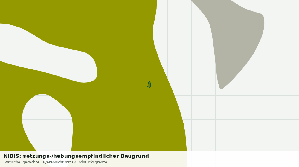 Statische Kartenansicht: NIBIS: setzungs-/hebungsempfindlicher Baugrund