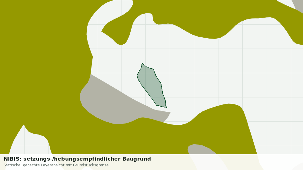 Statische Kartenansicht: NIBIS: setzungs-/hebungsempfindlicher Baugrund