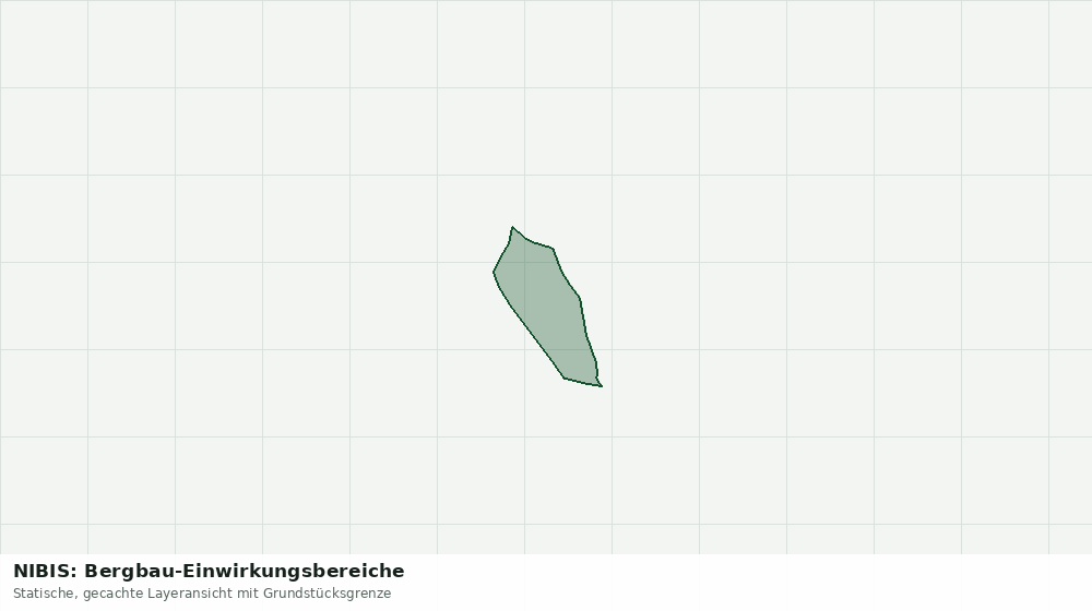 Statische Kartenansicht: NIBIS: Bergbau-Einwirkungsbereiche
