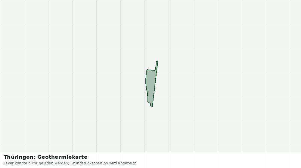 Statische Kartenansicht: Thüringen: Geothermiekarte