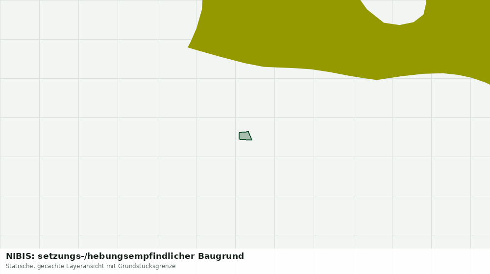 Statische Kartenansicht: NIBIS: setzungs-/hebungsempfindlicher Baugrund