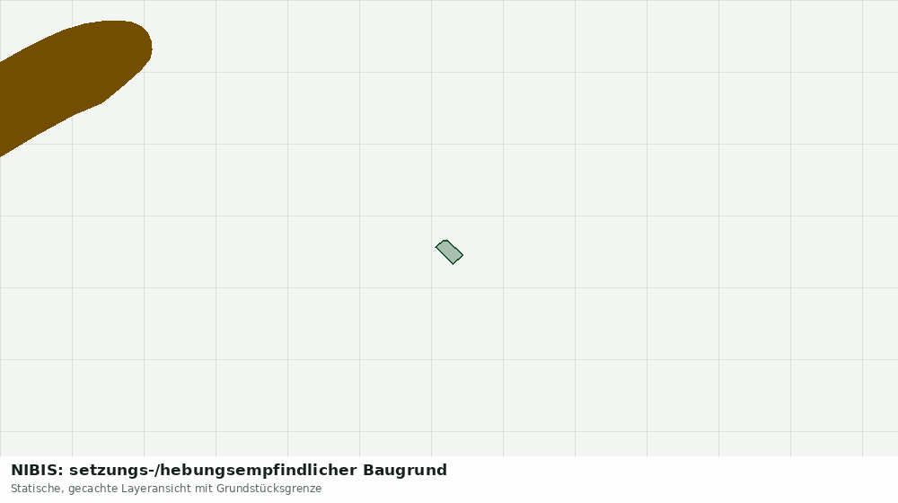 Statische Kartenansicht: NIBIS: setzungs-/hebungsempfindlicher Baugrund