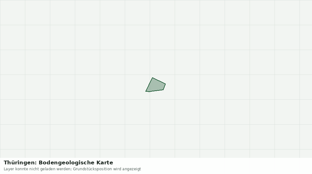 Statische Kartenansicht: Thüringen: Bodengeologische Karte