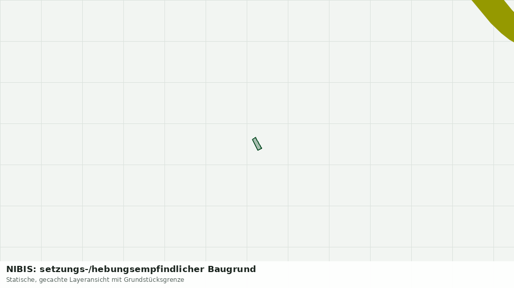 Statische Kartenansicht: NIBIS: setzungs-/hebungsempfindlicher Baugrund