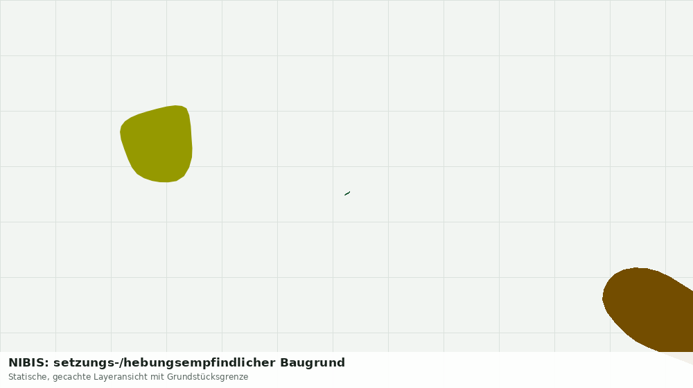 Statische Kartenansicht: NIBIS: setzungs-/hebungsempfindlicher Baugrund