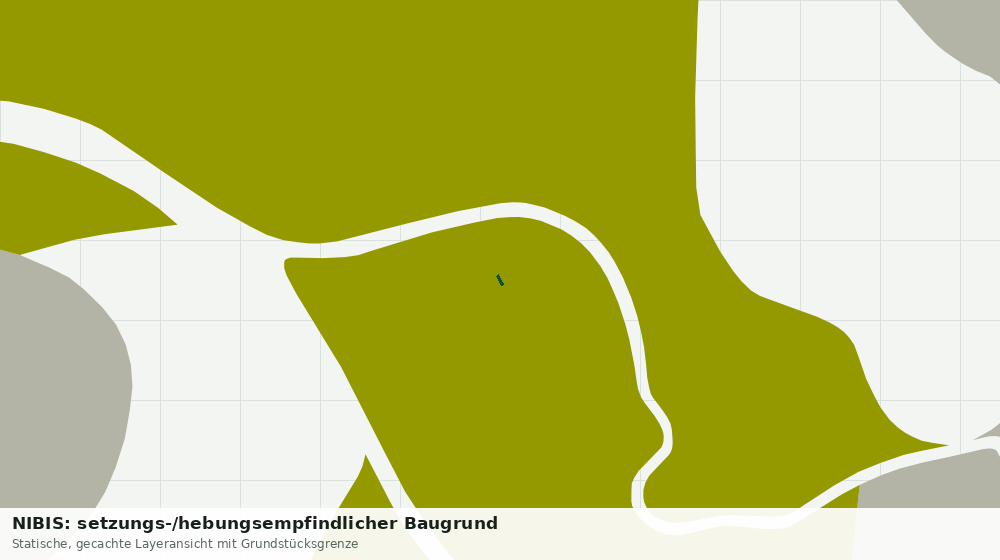 Statische Kartenansicht: NIBIS: setzungs-/hebungsempfindlicher Baugrund