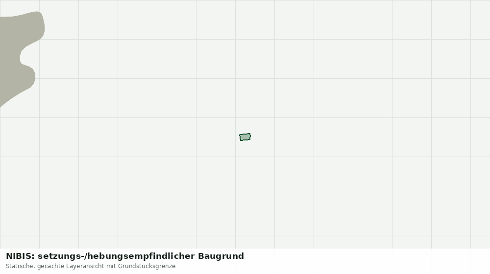 Statische Kartenansicht: NIBIS: setzungs-/hebungsempfindlicher Baugrund