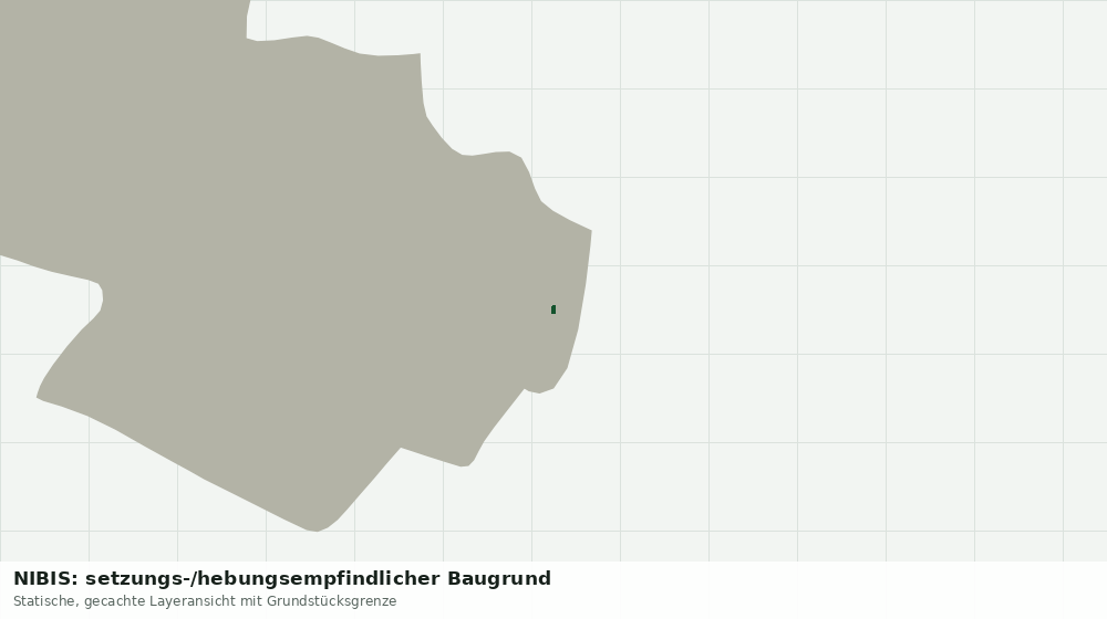 Statische Kartenansicht: NIBIS: setzungs-/hebungsempfindlicher Baugrund