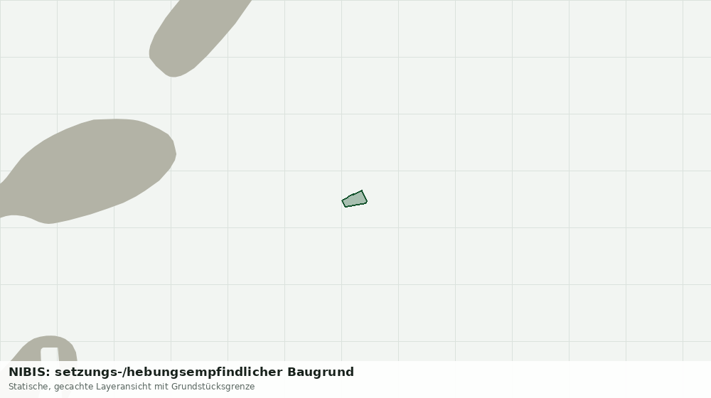 Statische Kartenansicht: NIBIS: setzungs-/hebungsempfindlicher Baugrund