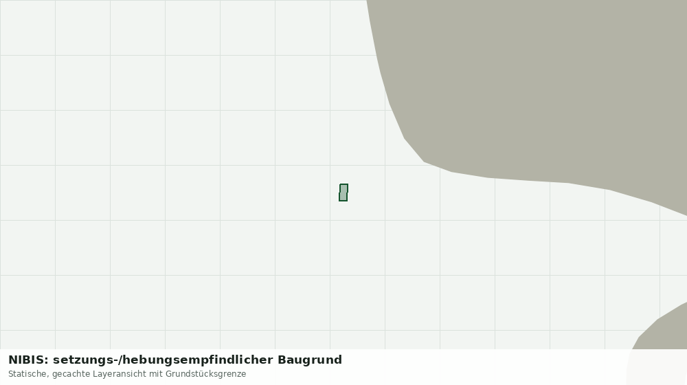 Statische Kartenansicht: NIBIS: setzungs-/hebungsempfindlicher Baugrund