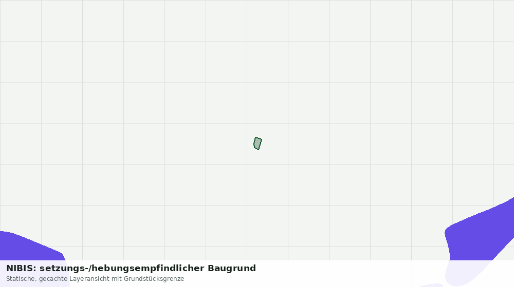 Statische Kartenansicht: NIBIS: setzungs-/hebungsempfindlicher Baugrund