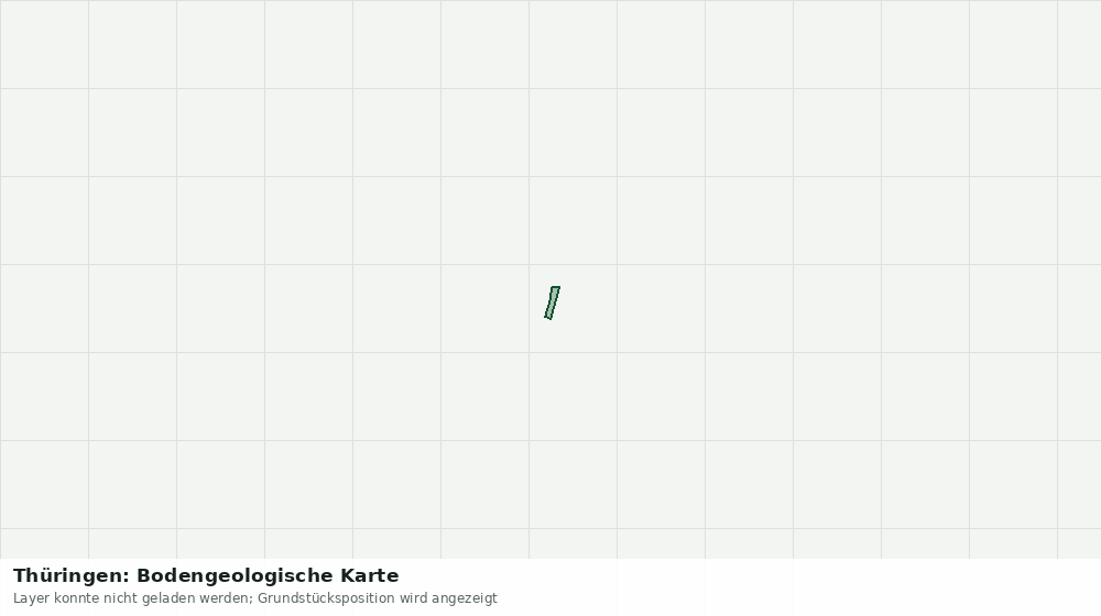 Statische Kartenansicht: Thüringen: Bodengeologische Karte