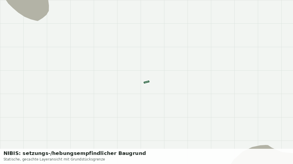Statische Kartenansicht: NIBIS: setzungs-/hebungsempfindlicher Baugrund