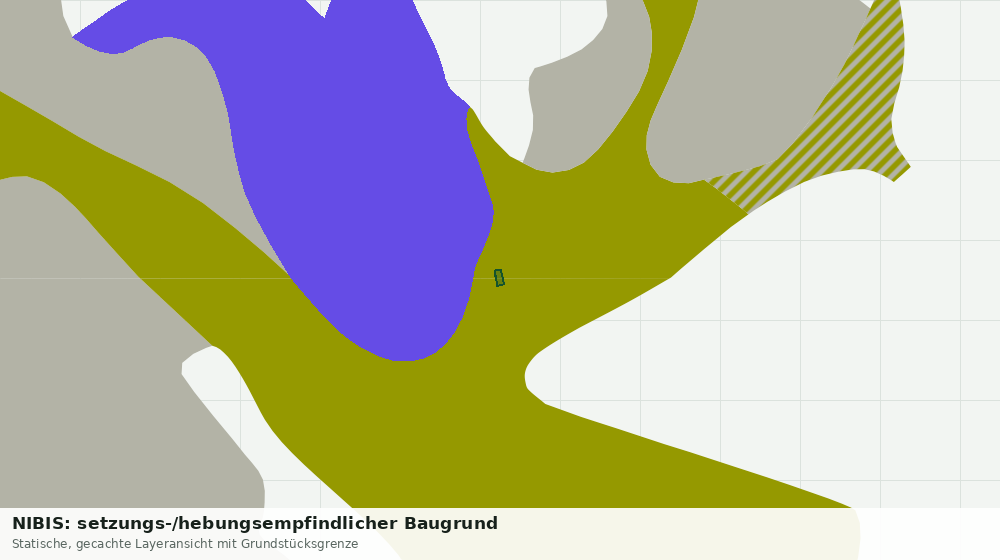 Statische Kartenansicht: NIBIS: setzungs-/hebungsempfindlicher Baugrund