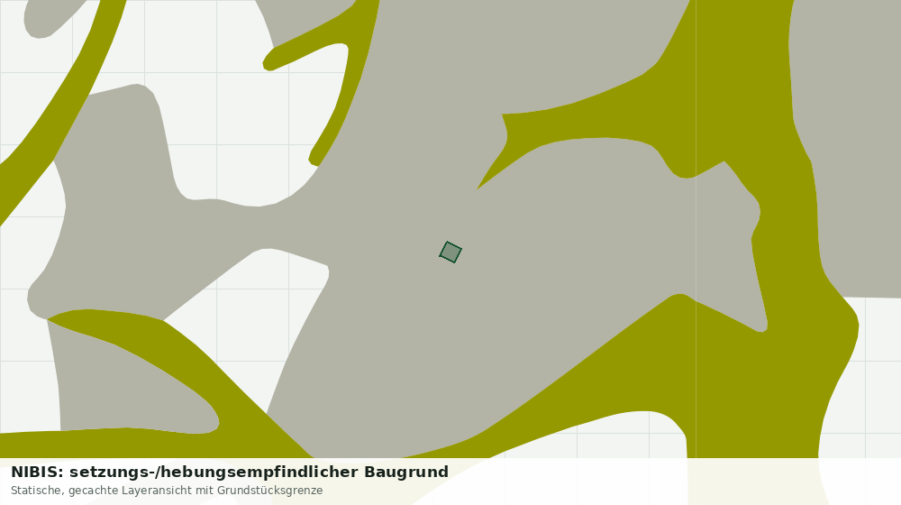 Statische Kartenansicht: NIBIS: setzungs-/hebungsempfindlicher Baugrund