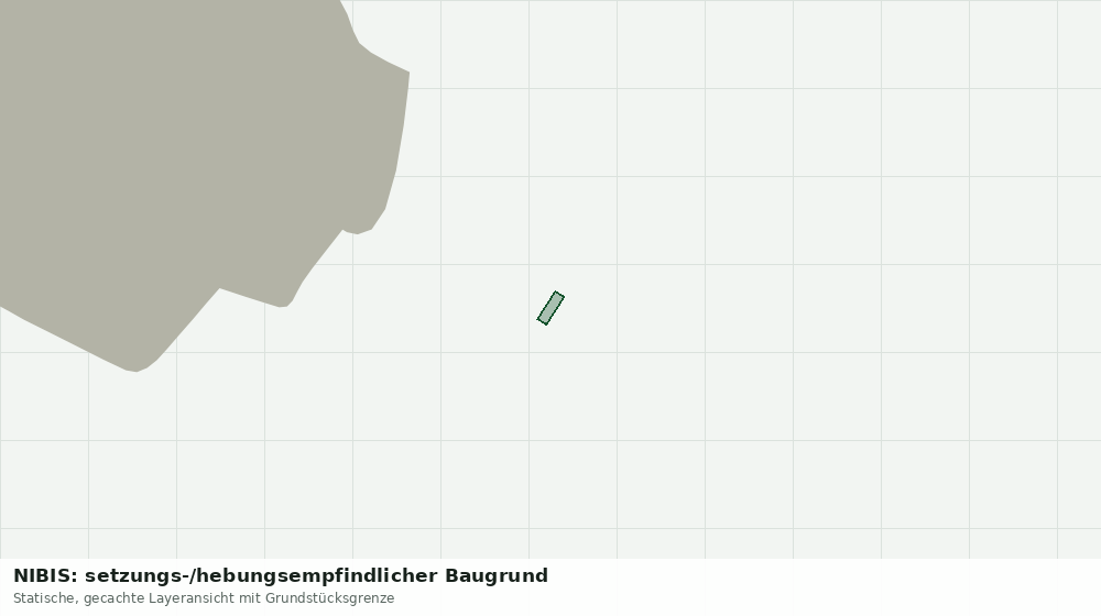 Statische Kartenansicht: NIBIS: setzungs-/hebungsempfindlicher Baugrund