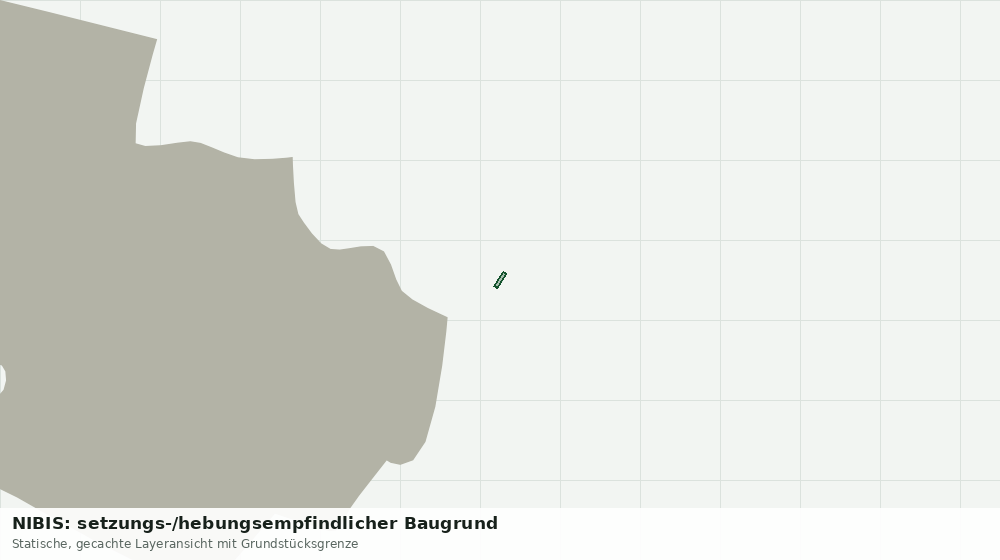 Statische Kartenansicht: NIBIS: setzungs-/hebungsempfindlicher Baugrund