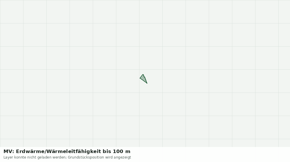 Statische Kartenansicht: MV: Erdwärme/Wärmeleitfähigkeit bis 100 m