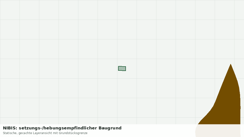Statische Kartenansicht: NIBIS: setzungs-/hebungsempfindlicher Baugrund