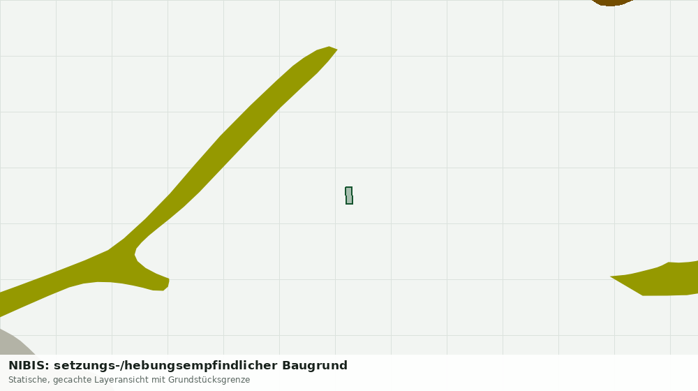 Statische Kartenansicht: NIBIS: setzungs-/hebungsempfindlicher Baugrund