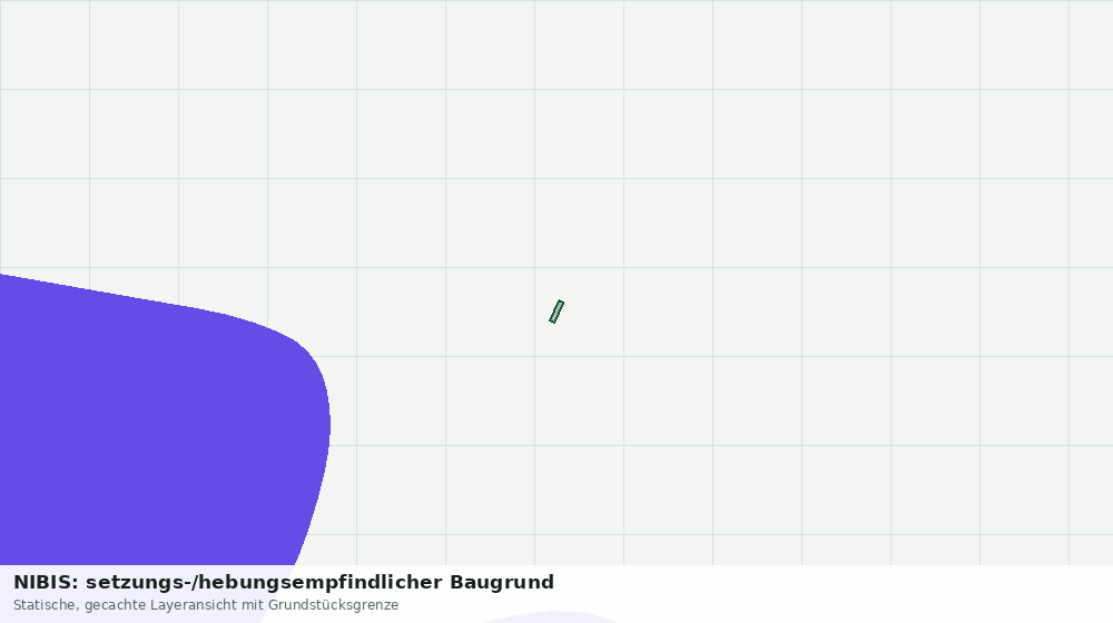 Statische Kartenansicht: NIBIS: setzungs-/hebungsempfindlicher Baugrund