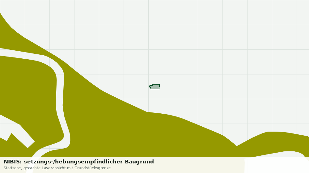 Statische Kartenansicht: NIBIS: setzungs-/hebungsempfindlicher Baugrund