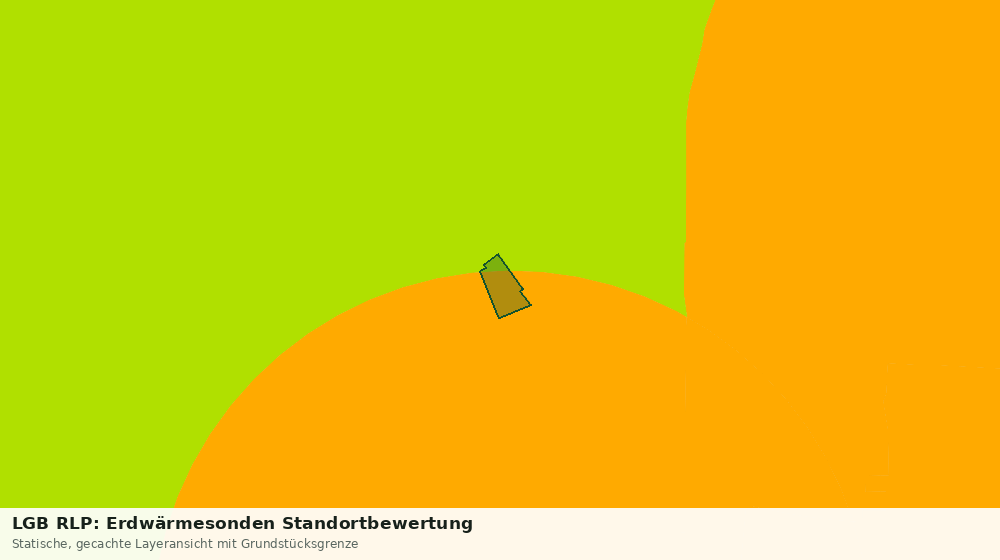 Statische Kartenansicht: LGB RLP: Erdwärmesonden Standortbewertung