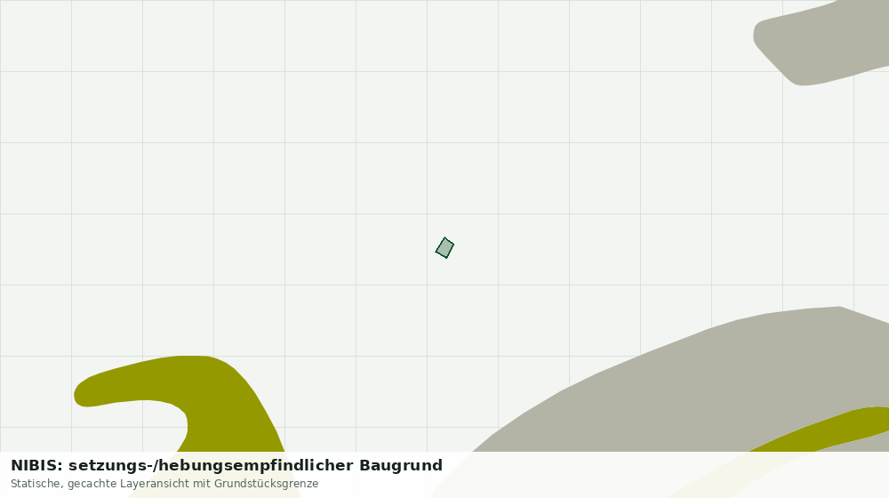 Statische Kartenansicht: NIBIS: setzungs-/hebungsempfindlicher Baugrund