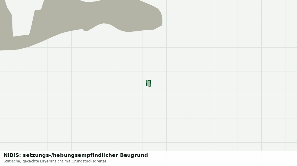 Statische Kartenansicht: NIBIS: setzungs-/hebungsempfindlicher Baugrund