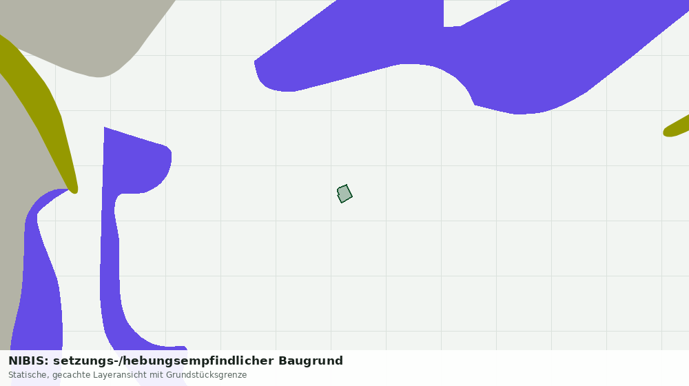 Statische Kartenansicht: NIBIS: setzungs-/hebungsempfindlicher Baugrund