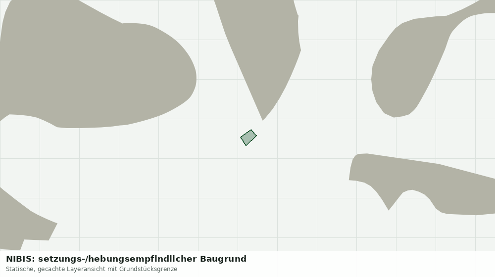 Statische Kartenansicht: NIBIS: setzungs-/hebungsempfindlicher Baugrund