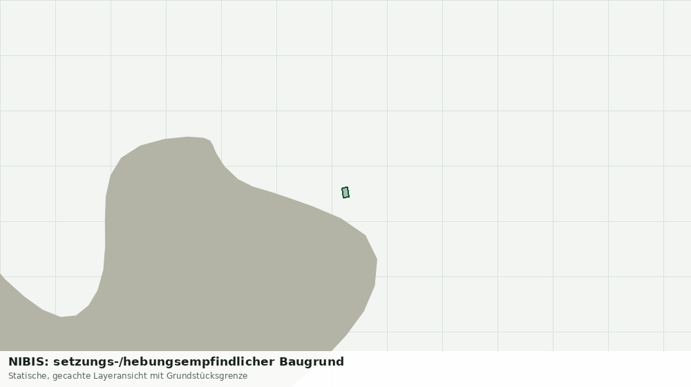 Statische Kartenansicht: NIBIS: setzungs-/hebungsempfindlicher Baugrund