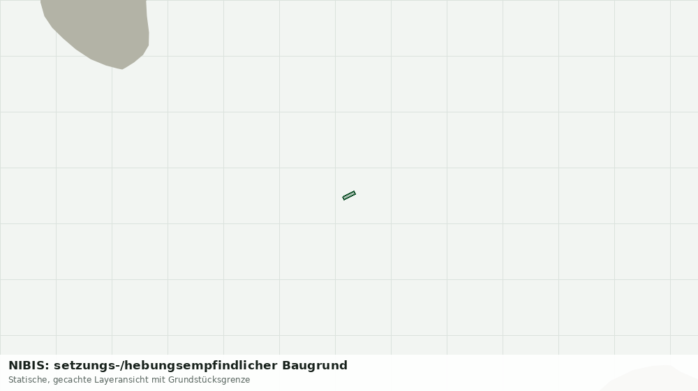 Statische Kartenansicht: NIBIS: setzungs-/hebungsempfindlicher Baugrund