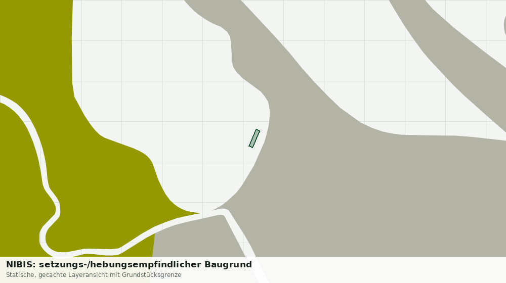 Statische Kartenansicht: NIBIS: setzungs-/hebungsempfindlicher Baugrund