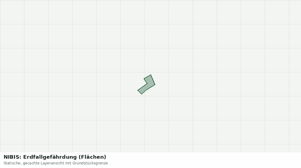 Statische Kartenansicht: NIBIS: Erdfallgefährdung (Flächen)