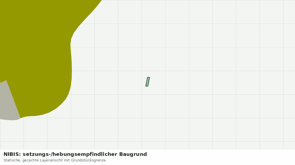 Statische Kartenansicht: NIBIS: setzungs-/hebungsempfindlicher Baugrund