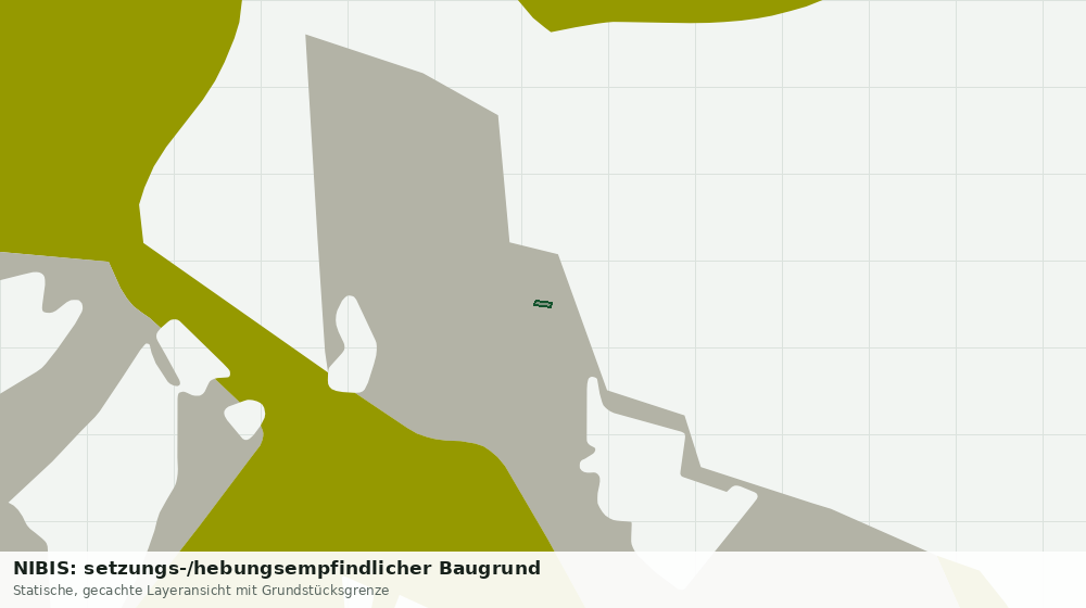 Statische Kartenansicht: NIBIS: setzungs-/hebungsempfindlicher Baugrund