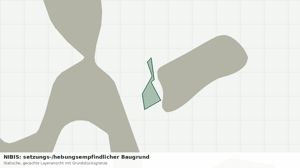 Statische Kartenansicht: NIBIS: setzungs-/hebungsempfindlicher Baugrund