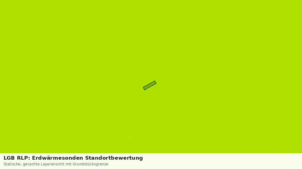 Statische Kartenansicht: LGB RLP: Erdwärmesonden Standortbewertung