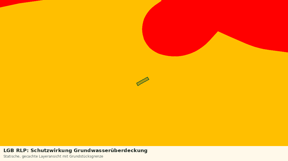 Statische Kartenansicht: LGB RLP: Schutzwirkung Grundwasserüberdeckung