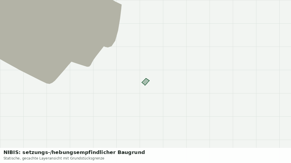 Statische Kartenansicht: NIBIS: setzungs-/hebungsempfindlicher Baugrund