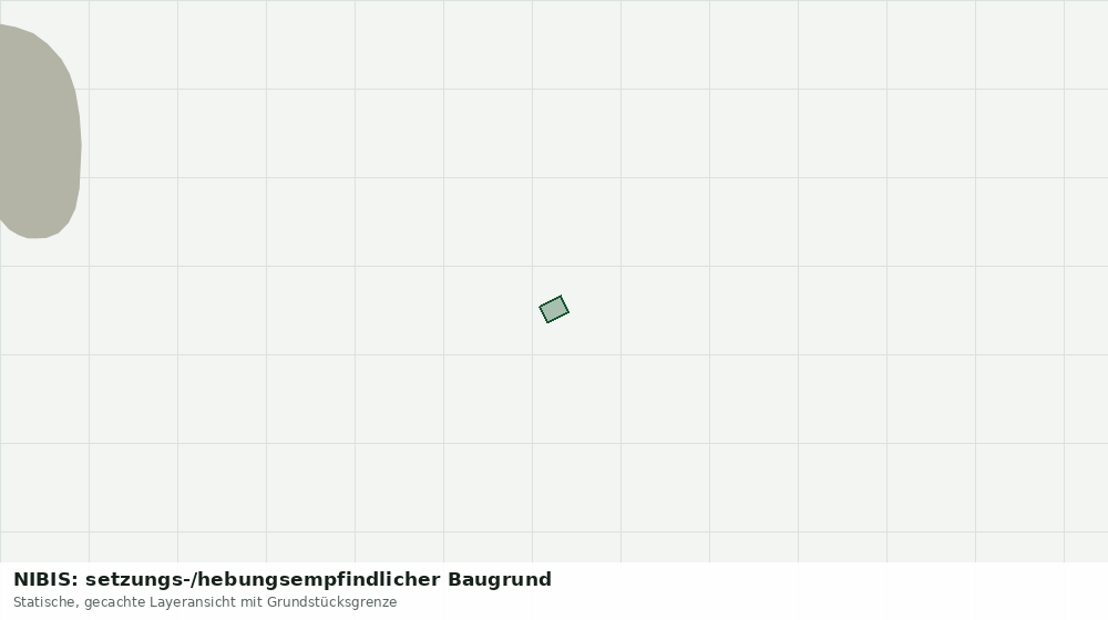 Statische Kartenansicht: NIBIS: setzungs-/hebungsempfindlicher Baugrund