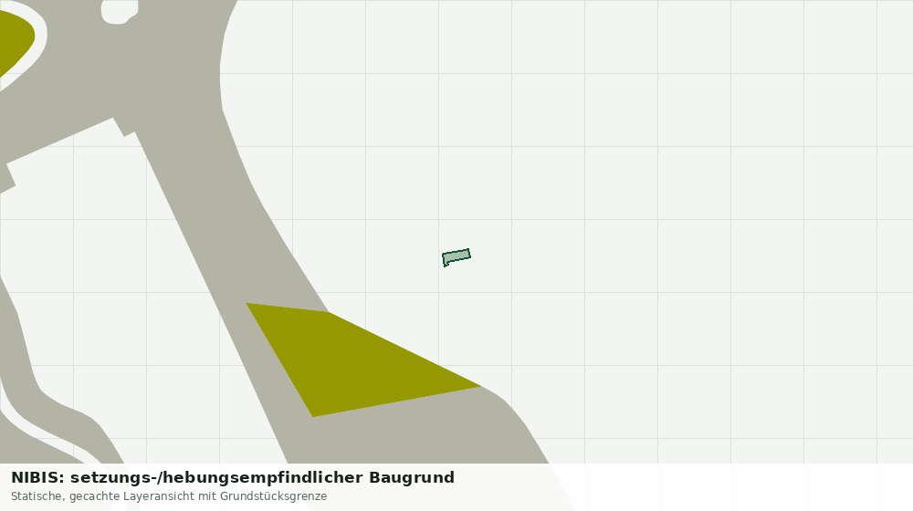 Statische Kartenansicht: NIBIS: setzungs-/hebungsempfindlicher Baugrund