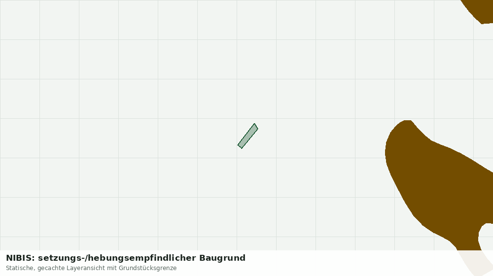 Statische Kartenansicht: NIBIS: setzungs-/hebungsempfindlicher Baugrund